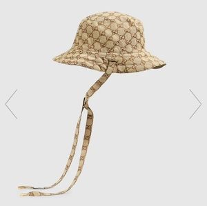 UNISEX GUCCI REVERSIBLE BUCKET HAT